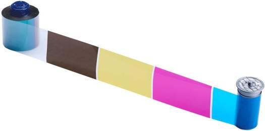 Entrust Datacard CMYKP Color Pigment Ribbon, 1000 Prints Single Side, Compatible With CR805 Printer, Full Color Ribbon With Black Panel | 513382-201 - eBuy UAE